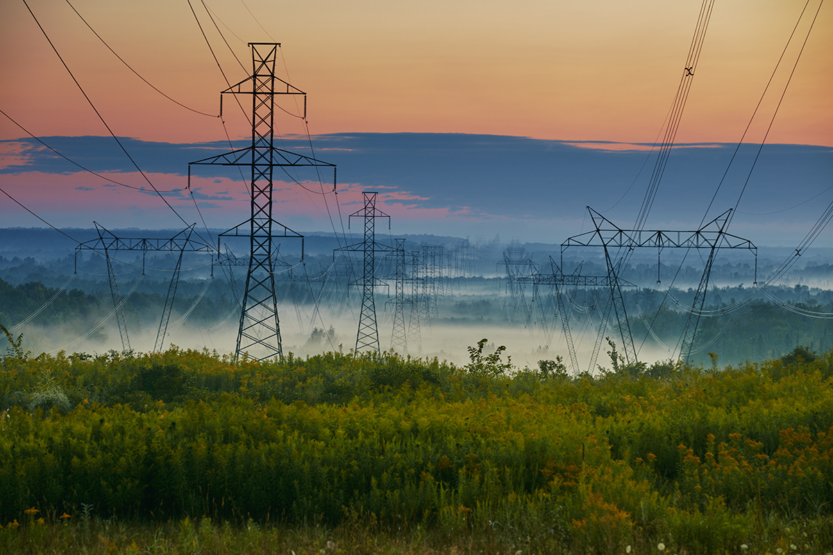 Photo of Hydro One-owned transmission lines