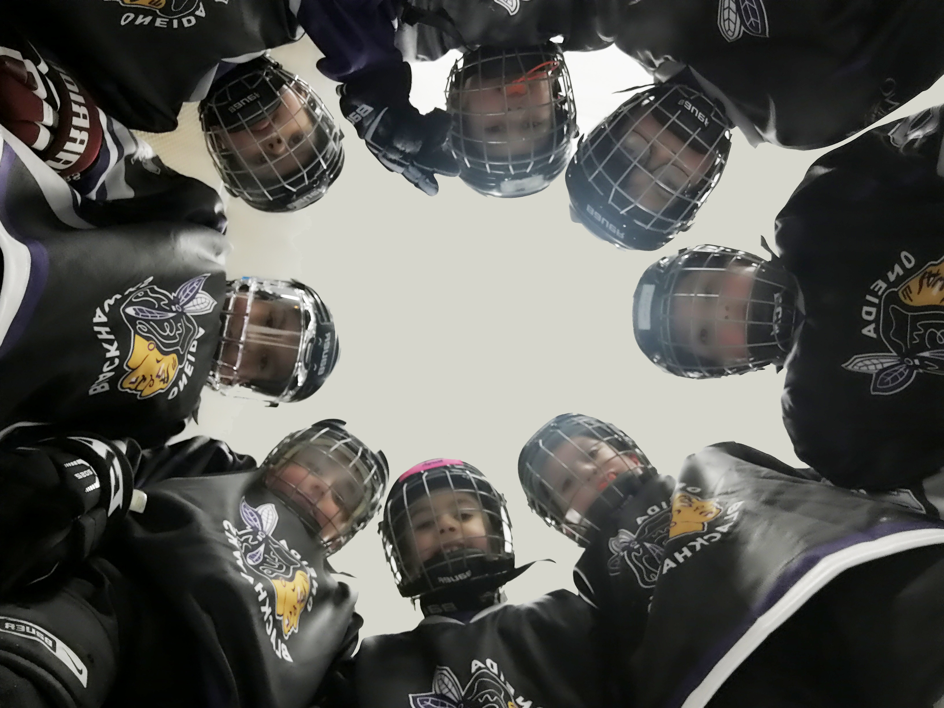 Photo of a Little NHL hockey team