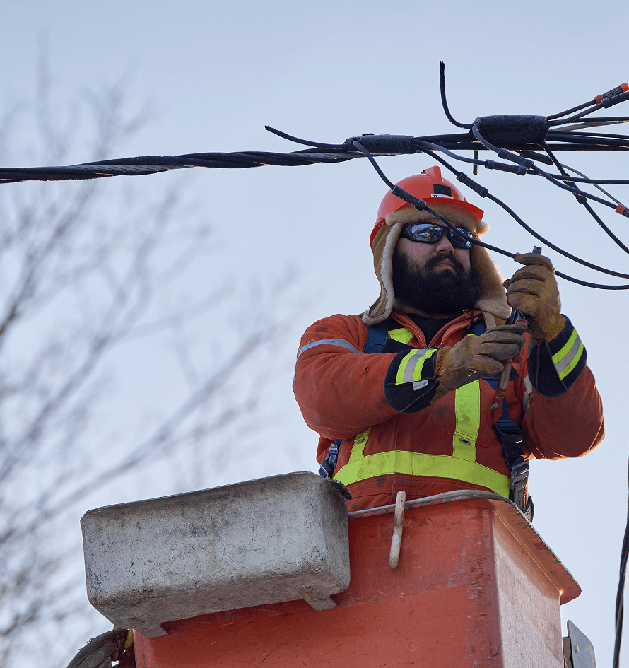 Hydro One worker