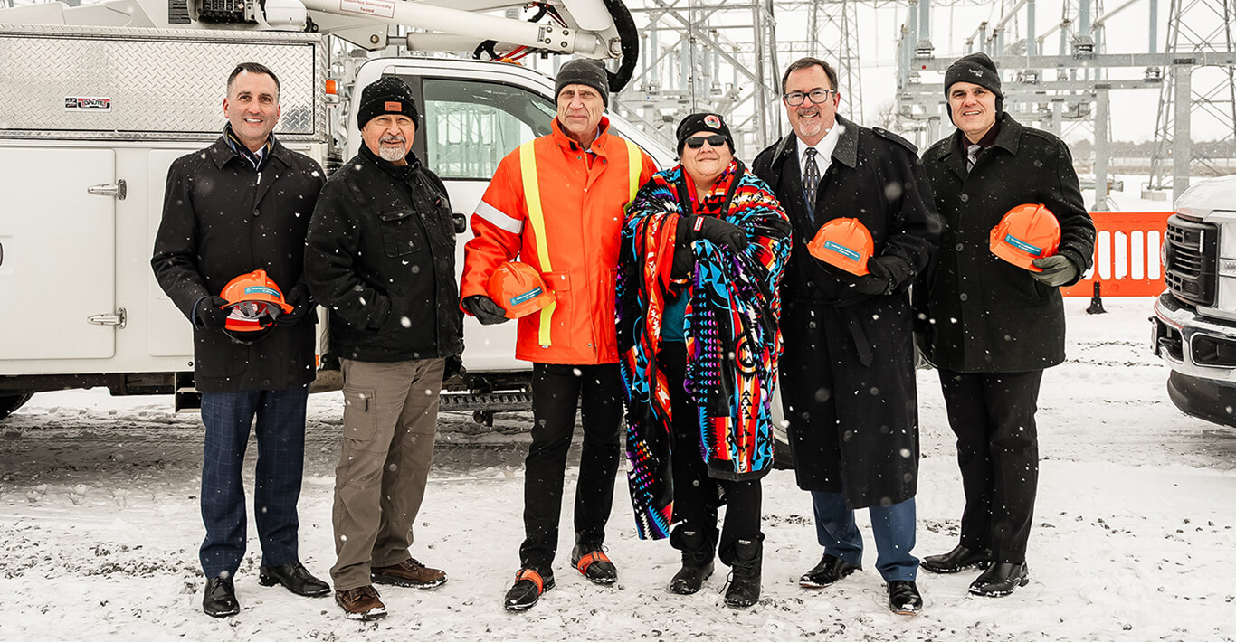 President of Hydro One group photo