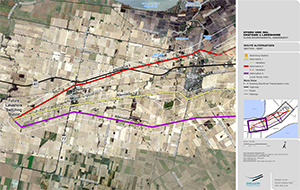 Route Options Map 1