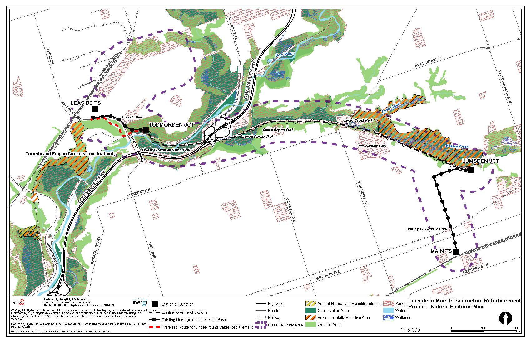 Project Map with Ward Boundaries