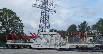 A mobile transformer unit