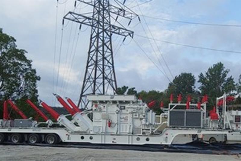 A mobile transformer unit