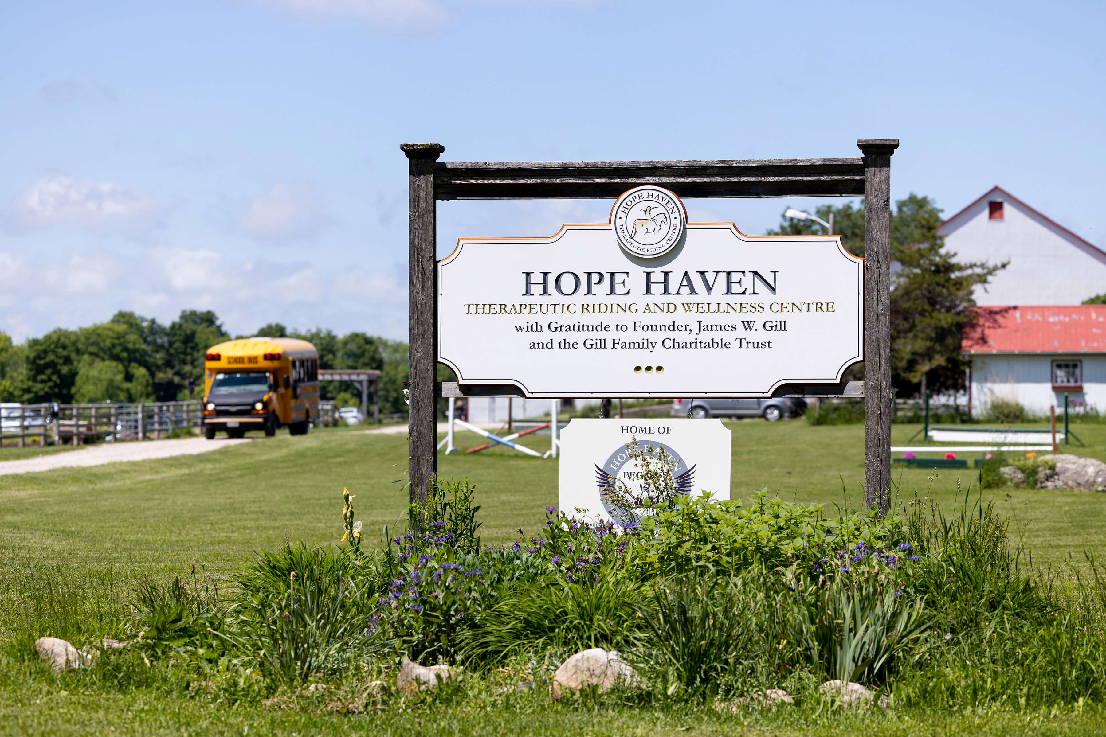 Watch the video on Hope Haven Therapeutic Riding Centre