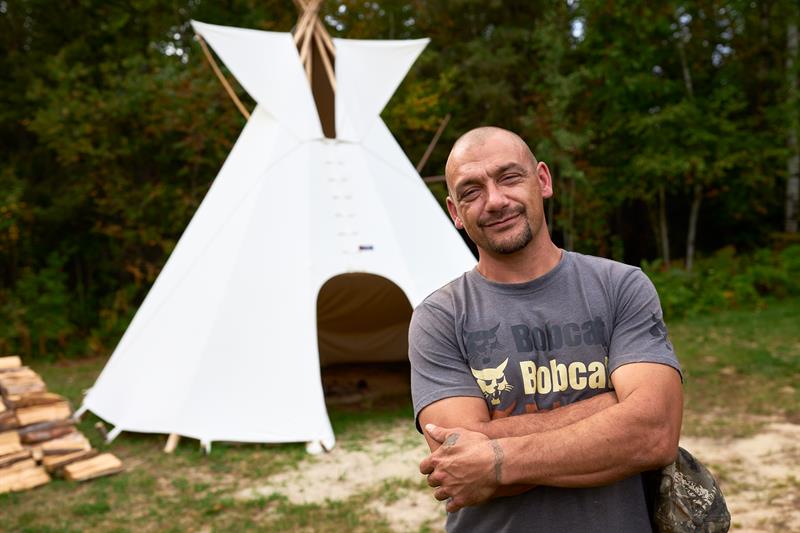 photo of a man from Matachewan First Nation