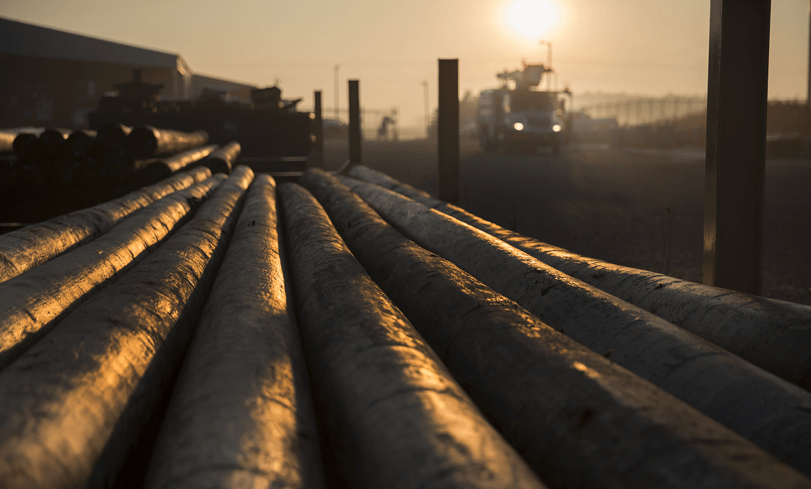 Logs stacked up on top of each other