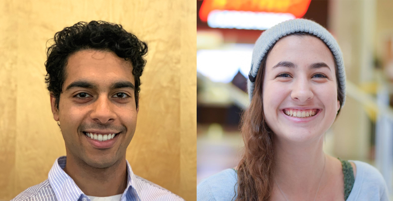 Julia Wickens and Kneez Sharma