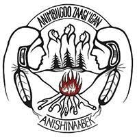 Animbiigoo Zaagi igan Anishinaabek Logo