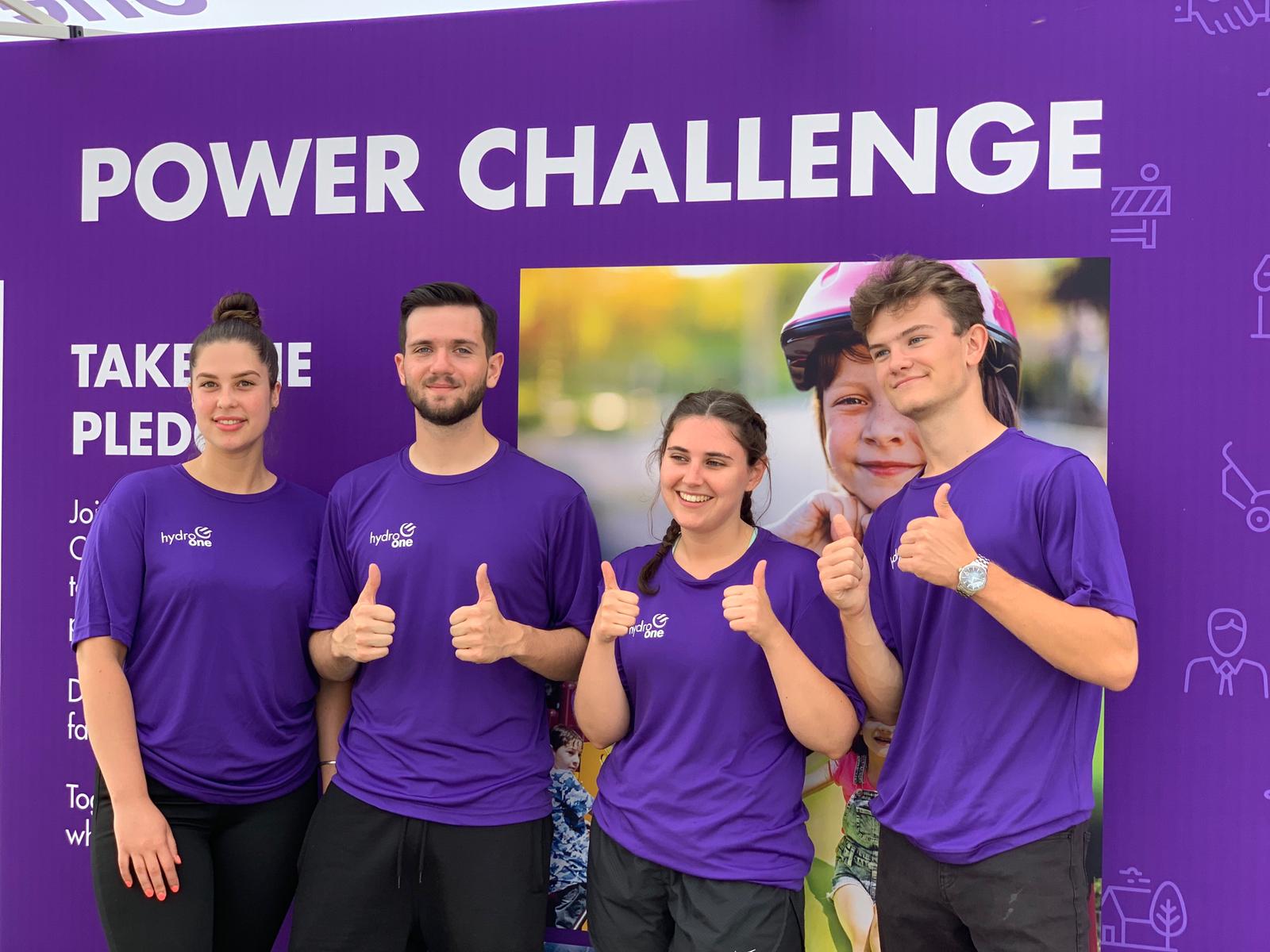 photo of Hydro One's Power Challenge team