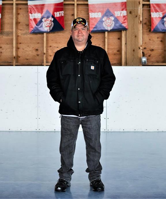 photo of a Little NHL hockey team coach from Nipissing