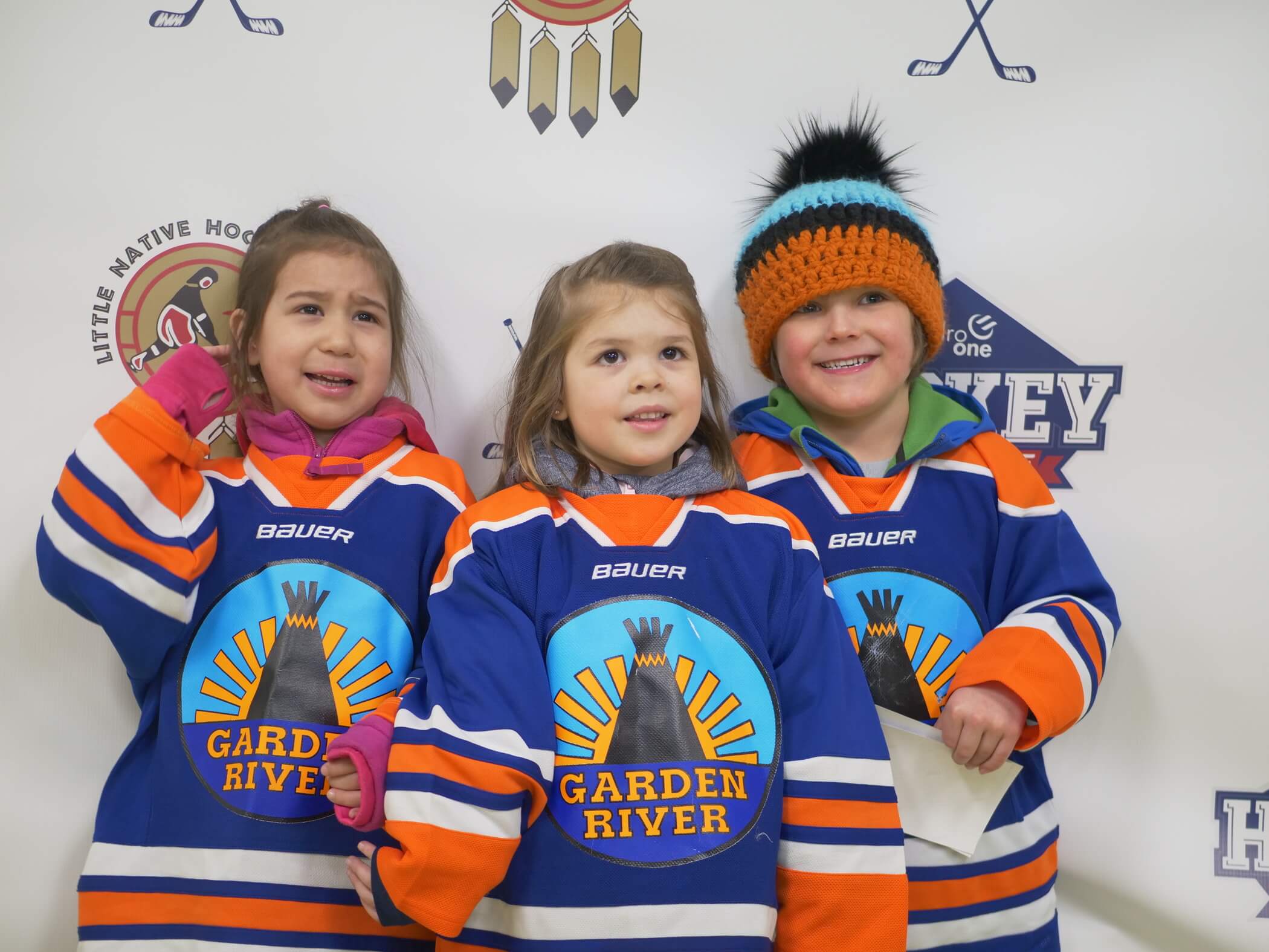 photo of children at the 2019 Little NHL tournament
