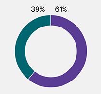 A pie chart showing $21.7 billion in rate base