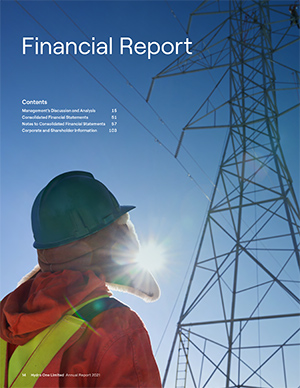 thumbnail image of the 2021 Financial Report