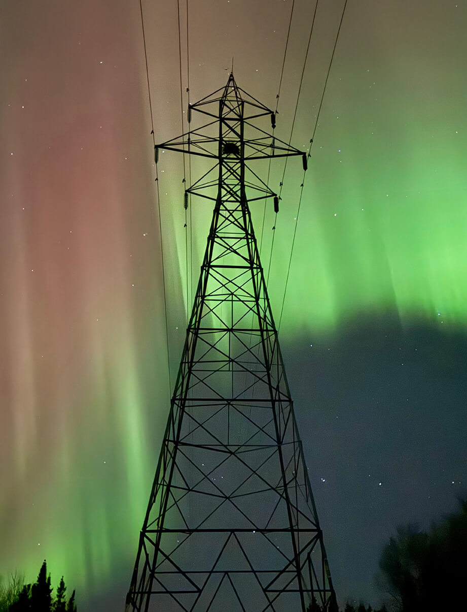 Transmission tower