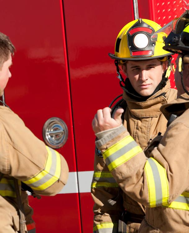 Photo of emergency responders