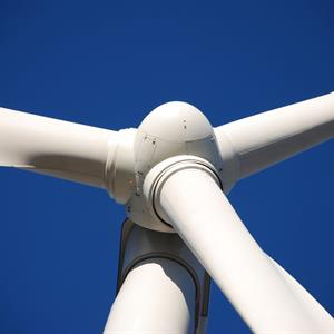 photo of a large windmill