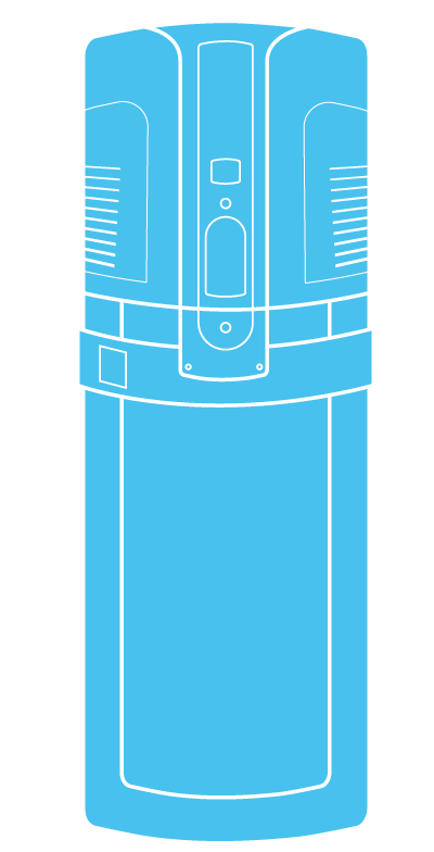 Illustration of a water heater