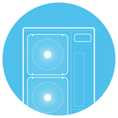 Air-source heat pump unit