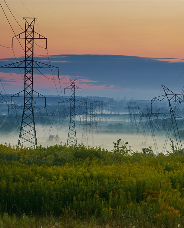Photo of Hydro One-owned transmission lines