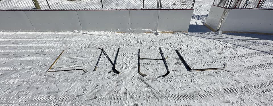 Winning photo submission for the 2023 Little NHL Social Media contest